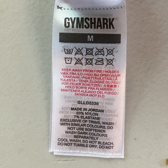 NWOT Gymshark Black Seamless High-Waisted Leggings M - Stretchy & Breathable Act - Picture 6 of 9